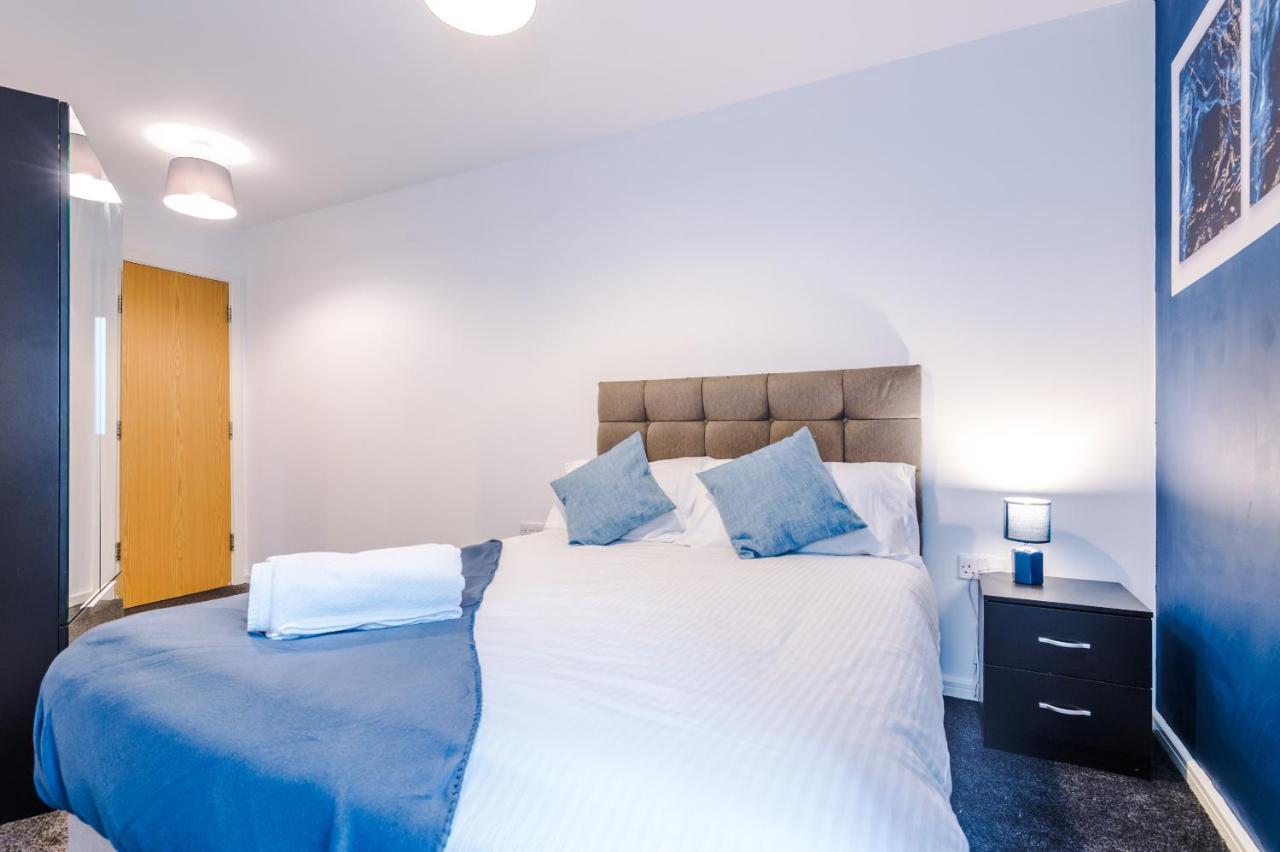 2 Bed Apartment With Balcony Private Parking Near Etihad Stadium, Coop Live Manchester Buitenkant foto